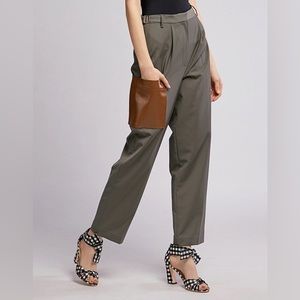 Tibi straight leg trousers